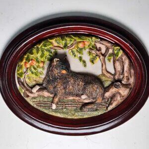 Brush Strokes Fluffy Cat